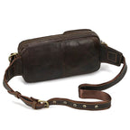Leather Waist Bag for Men Travel Chest Pack Dual Use Fanny Bag - VacationGrabs