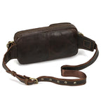 Genuine Leather Waist & Chest Sling Bag for Men