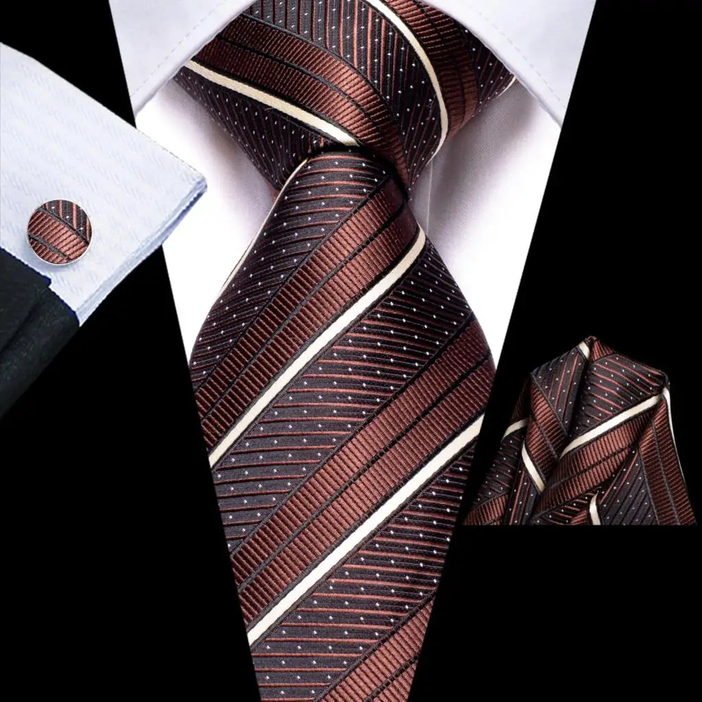 Men's Striped Ties for Formal and Business Wear