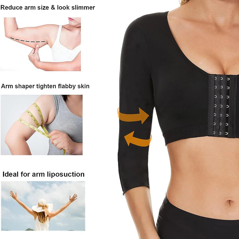 Post-Surgery Arm Compression Sleeve Shapewear Bra
