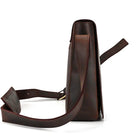Retro Genuine Leather Laptop Shoulder Bag Business Messenger Bag - VacationGrabs