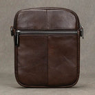 Casual Cowhide Men’s Crossbody Small Shoulder Bag for Phones - VacationGrabs