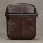 Casual Cowhide Men’s Crossbody Small Shoulder Bag for Phones - VacationGrabs