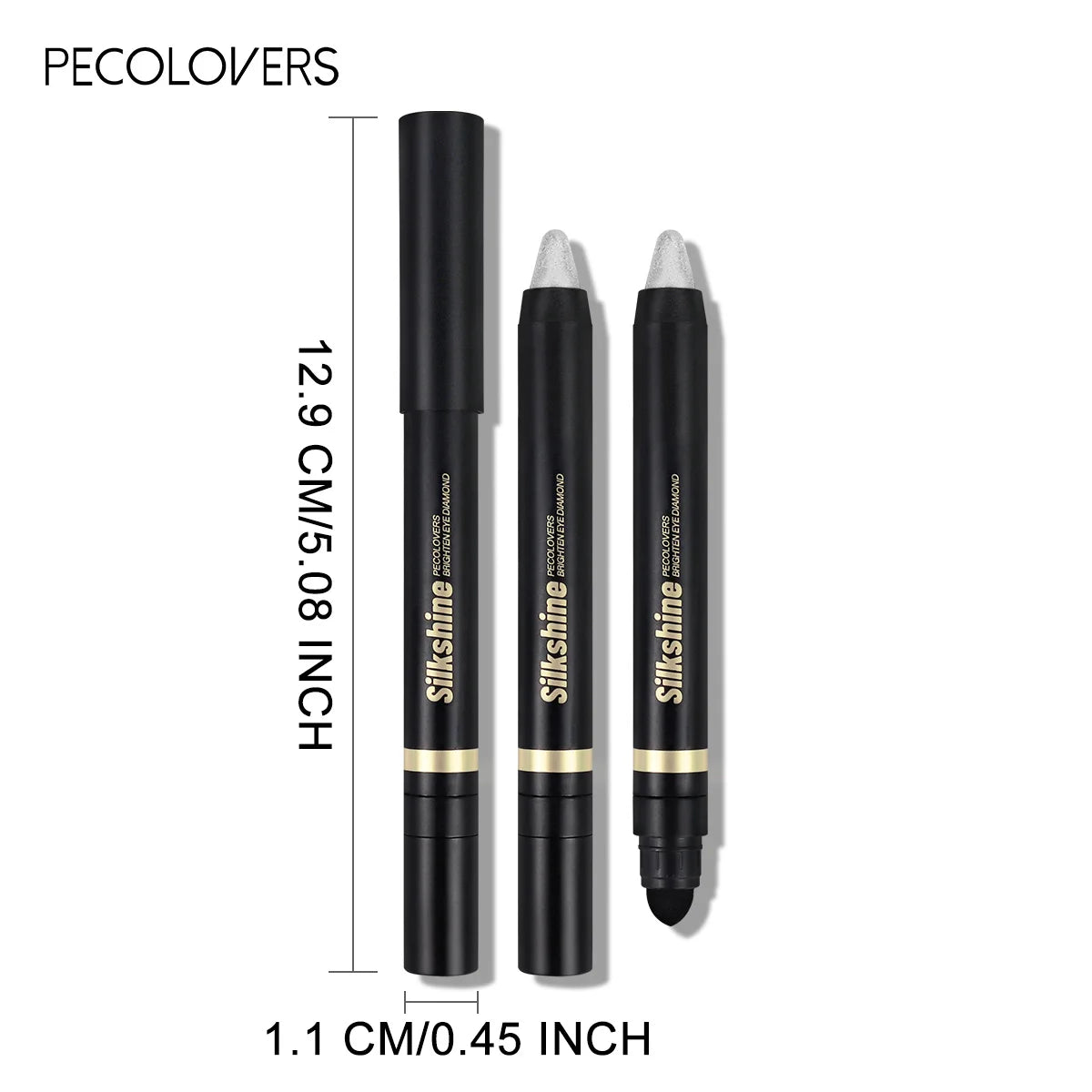 9-Piece Dual-Head Cream Eyeshadow Stick Set for Travel