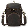 Men's Genuine Leather Sling Bag | Vintage Crossbody Chest Bag