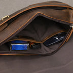 Vintage Genuine Leather Sling Bag for Men | Travel Crossbody