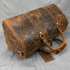 Vintage Leather Travel Bag for Men Large Capacity Hand Luggage - VacationGrabs
