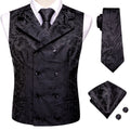 Elegant Wedding Day Men's Vest 4pc Set