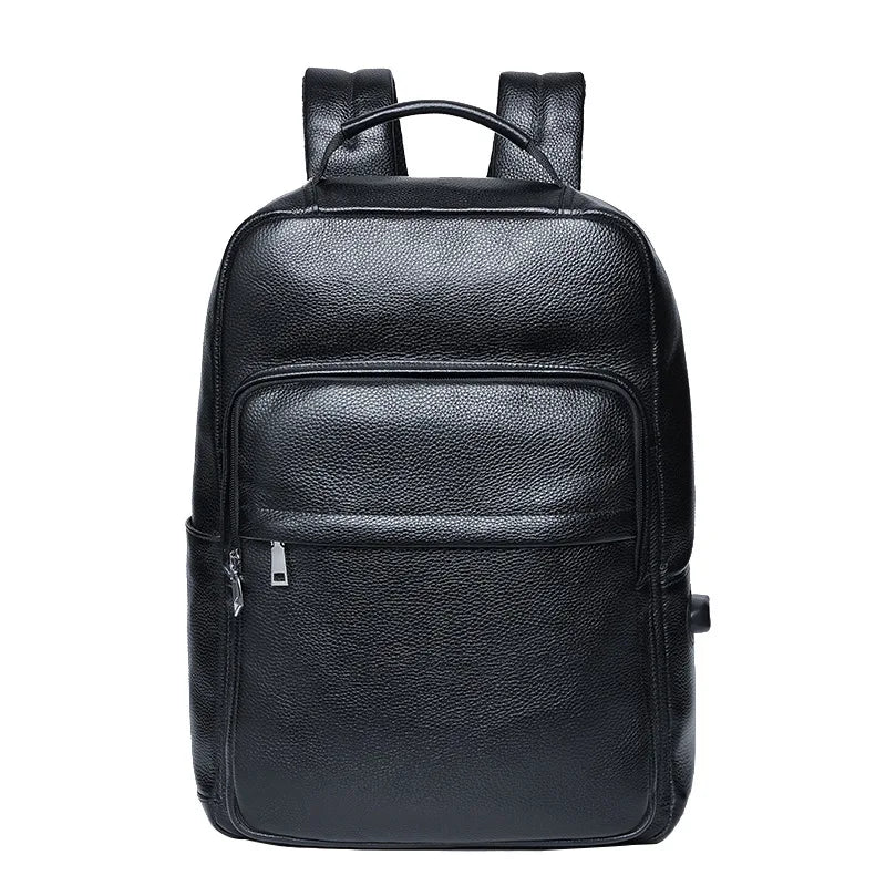 Vintage Leather Backpack 14" Laptop Crazy Horse Leather