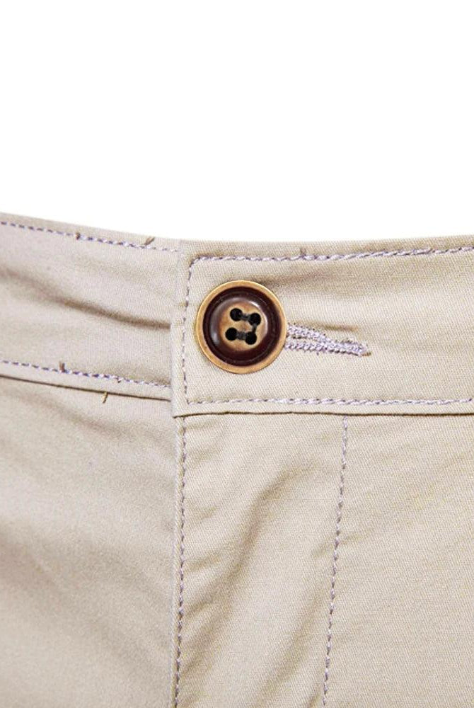  Men's Cotton Solid Shorts Casual Elastic Waist 10 Colors Vacation Shorts