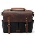 Large Men's Genuine Leather Briefcase 13" Laptop Bag