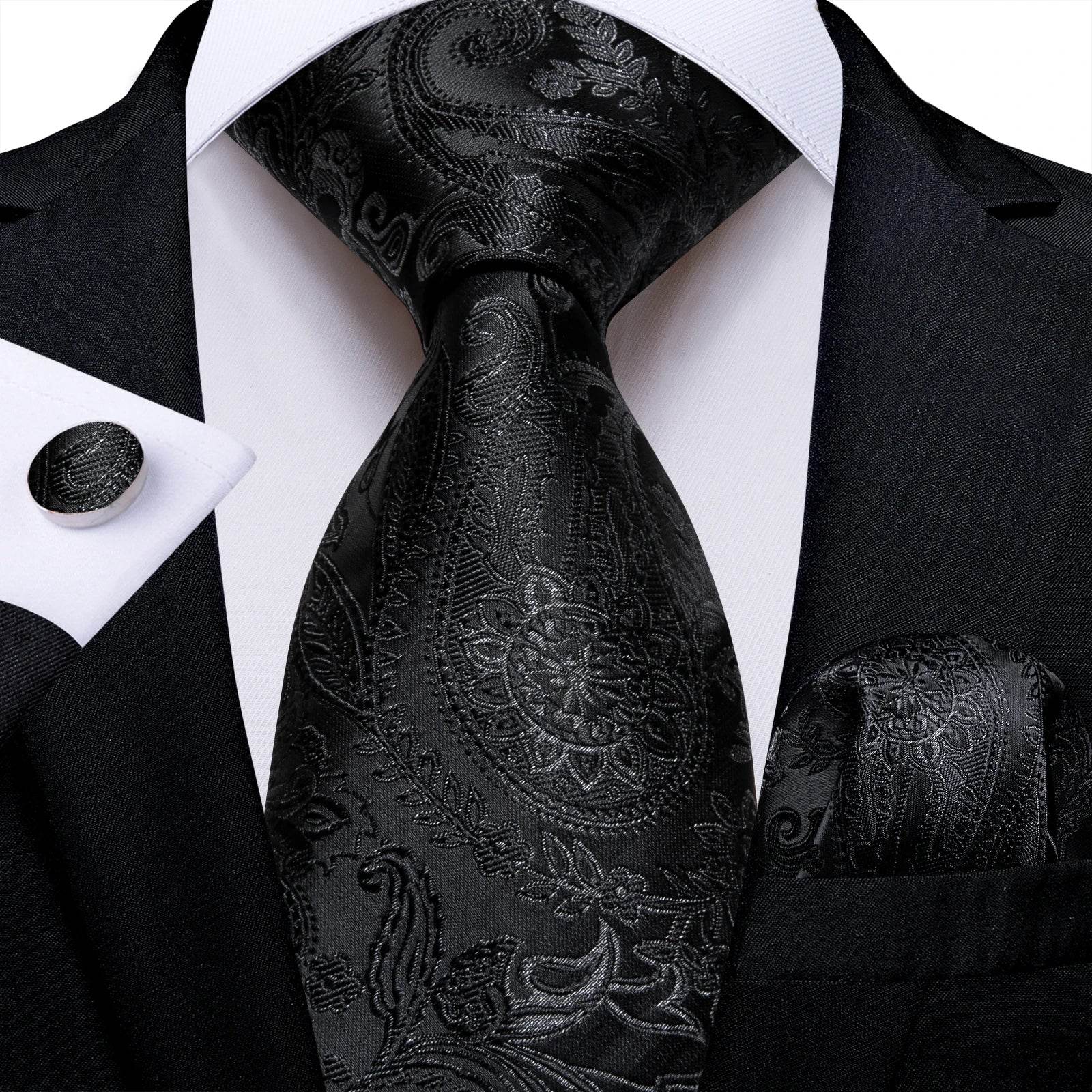Striking Silk Tie Sets for Men - VacationGrabs