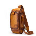 Luxury Designer Chest Bag for Men Vintage Single Shoulder Sling - VacationGrabs