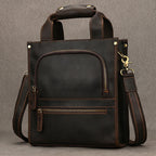 Vintage Fashion Men's Shoulder Bag Genuine Leather Men Sling Bag