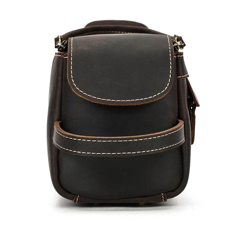 Luxury Designer Leather Cosmetic Toiletries Travel Bag for Men & Women - VacationGrabs
