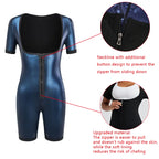 Women's 3-in-1 Sauna Suit Waist Trainer Bodysuit Shapewear