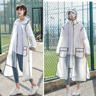 Travel EssentialsAdult Hooded Raincoat Outdoor Rainwear Transparent - VacationGrabs