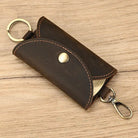 Leather Key Wallet for Car Housekeeper Holder Keychain Bag Case - VacationGrabs
