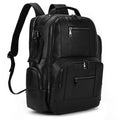 Men's Leather Backpack Retro Fashion Travel School Daypack Bag - VacationGrabs