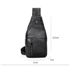 High-Quality Men’s Leather Waist Bag Crossbody Belt Pouch - VacationGrabs