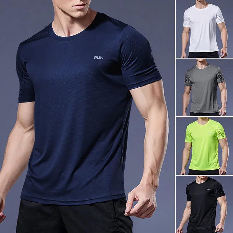 Men's Shirts - Tee's Running Shirts Soccer Shirts Men's Jersey Sportswear T-Shirt Fitness Gym