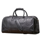 Men's Luxury Leather Travel Bag – Soft Cowhide Duffel Weekend - VacationGrabs