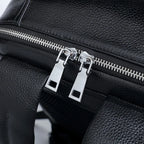 Sac à dos vintage en cuir pour ordinateur portable 14" en cuir Crazy Horse