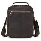 Leather Shoulder Crossbody Bag – Men's Sling Messenger - VacationGrabs