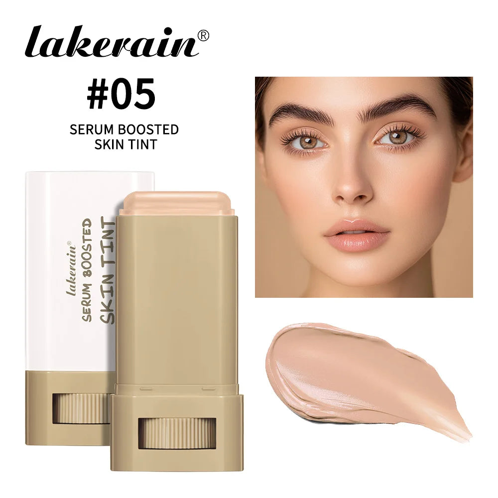 Skin Tint Foundation Stick Moisturizing & Non-Sticky Concealer Base