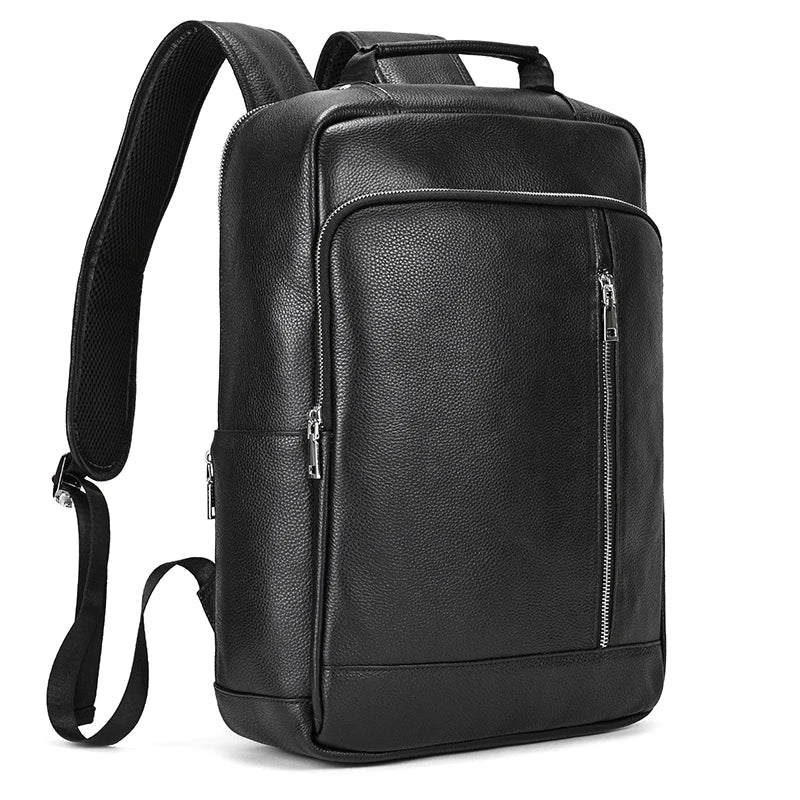 Vintage Leather Backpack 14" Laptop Crazy Horse Leather