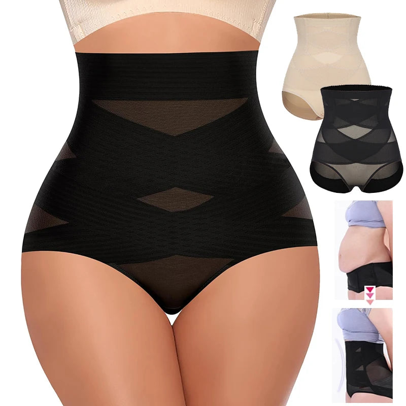 High Waisted Tummy Control Shapewear Panty with Butt Lift