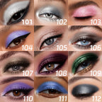 Waterproof Metallic Eyeshadow Pencil - 12 Shimmer Colors