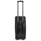 Large Capacity Leather Trolley Bag – Rolling Business Handbag - VacationGrabs