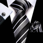 Purple Paisley Silk Tie Set for Men - VacationGrabs