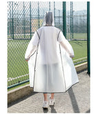 Travel EssentialsAdult Hooded Raincoat Outdoor Rainwear Transparent - VacationGrabs