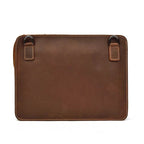 Leather Clutch Bag iPad Tablet Cover Bag with Shoulder Strap - VacationGrabs