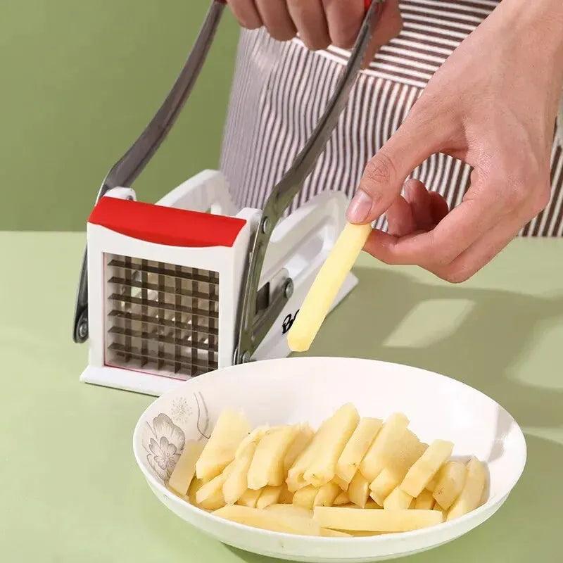 Home Essentials Restaurant Style Potato and Veggie Cutting Machine Multifunction Stainless Steel