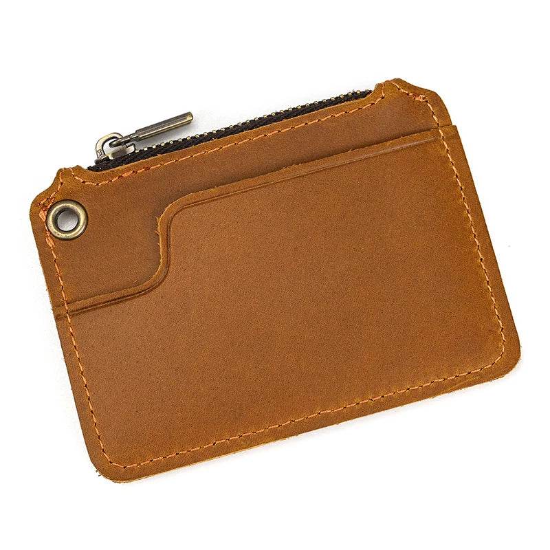 Fashion Genuine Leather Little Coin Purse Wallet for Cards & Coins - VacationGrabs