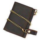 Luxury Brand Designer Men’s Leather Wallet with Coin Pouch & Card Holder - VacationGrabs