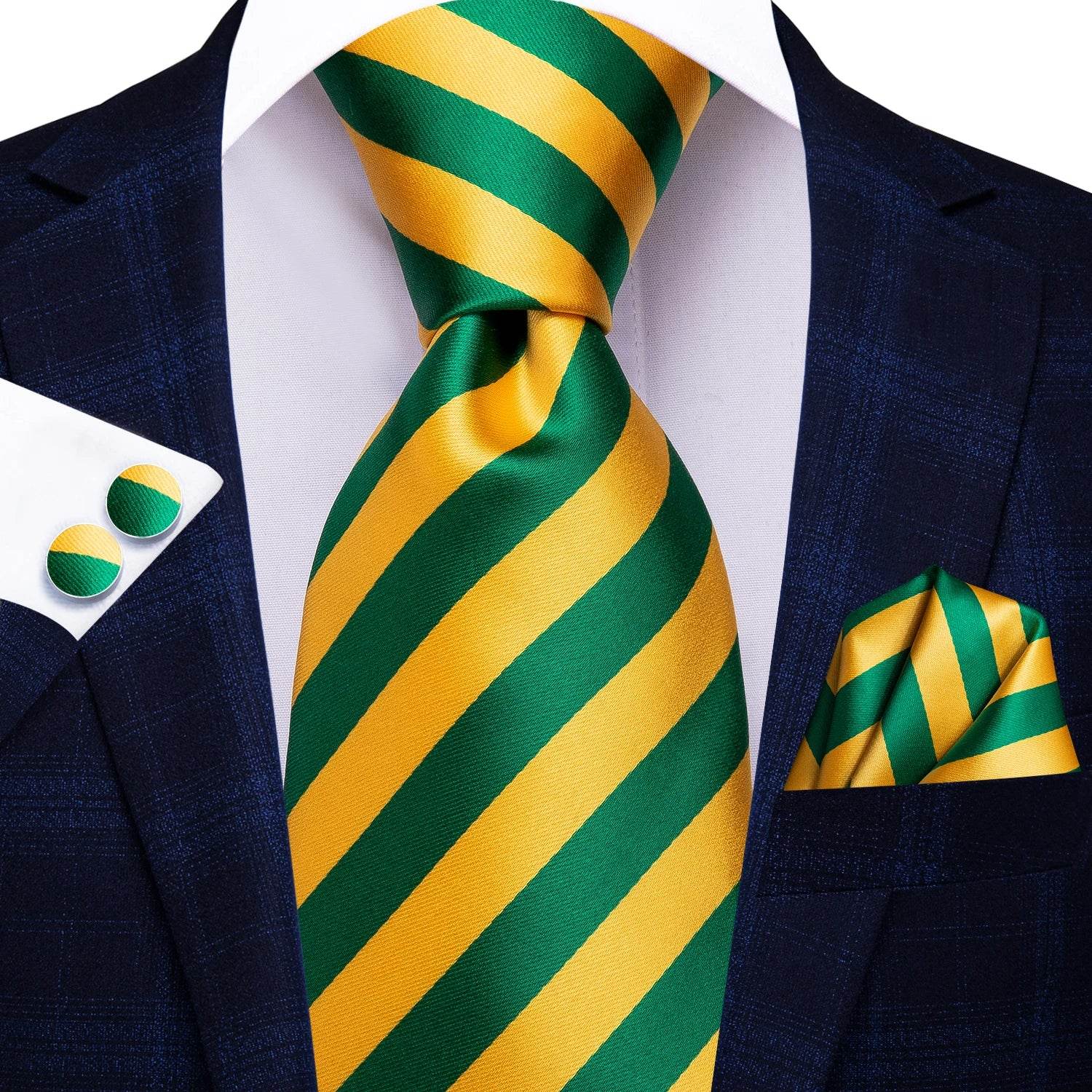 Multicolor Paisley 100% Silk Tie Sets for Men - VacationGrabs