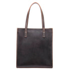 Large Designer Leather Briefcase Totes Cowhide Handbag - VacationGrabs
