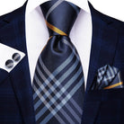 Multicolor Paisley 100% Silk Tie Sets for Men - VacationGrabs