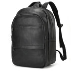 Sac à dos en cuir de luxe 15,6" pour homme, sac à dos de voyage pour ordinateur portable