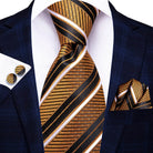 Multicolor Paisley 100% Silk Tie Sets for Men - VacationGrabs