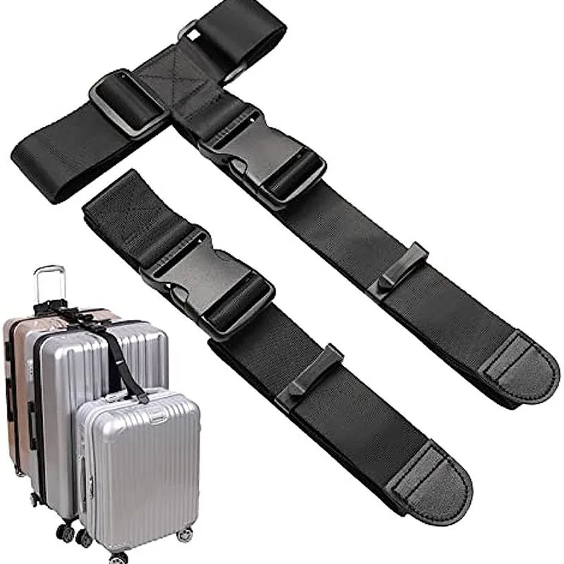 Elastic Telescopic Luggage Strap Suitcase Belt with Buckle