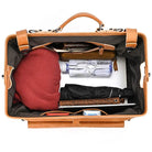 Fashionable Men’s Tote Weekender Bag Leather Travel Luggage - VacationGrabs