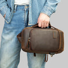 Luxury Designer Chest Bag for Men Vintage Single Shoulder Sling - VacationGrabs