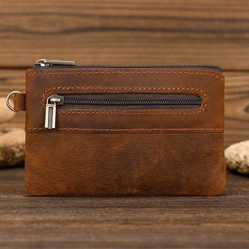 Hot Sale Genuine Leather Credit Card Short Wallet for Men & Women - VacationGrabs