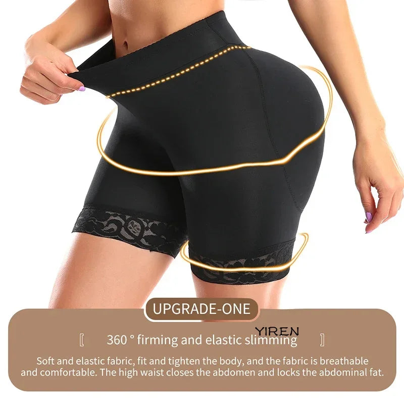 Seamless Padded Butt Lifter Shorts Women's Shaper Panties