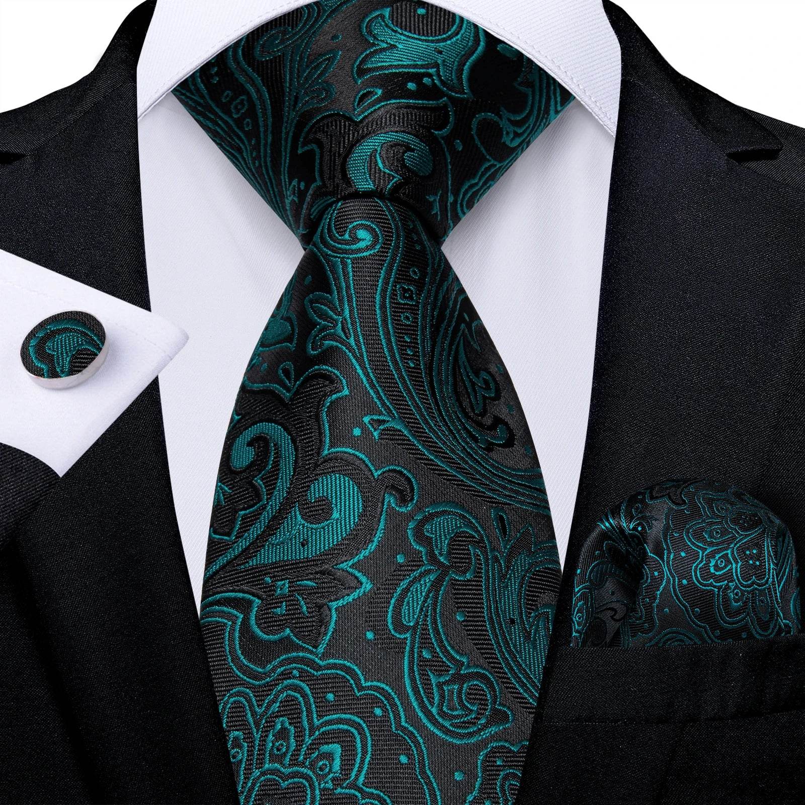 Striking Silk Tie Sets for Men - VacationGrabs